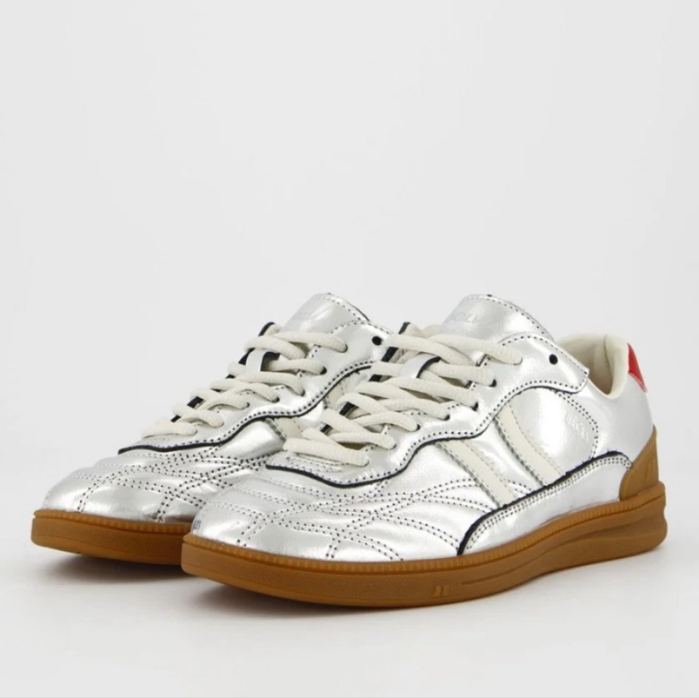 Goal Silver Coolway Silver Mirror Shoes Becks x White Pearl